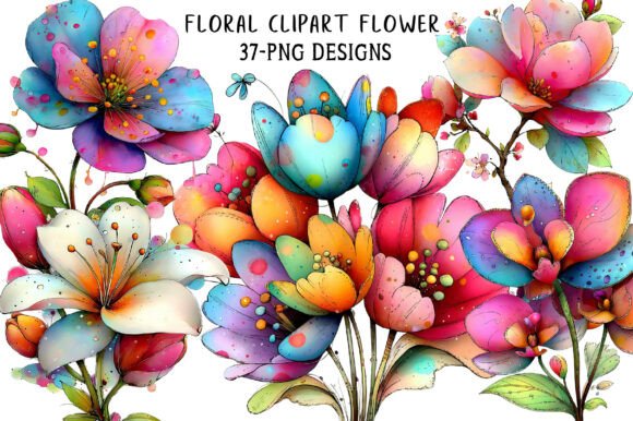 Download Watercolor Floral Clipart Flower - Floral Collection