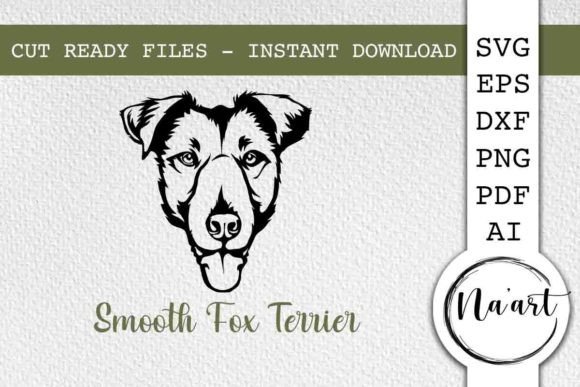 Download Smooth Fox Terrier SVG, Vector Dog - Premium Resources