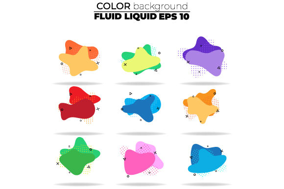Download Abstract Banners with Flowing Liquid - Banner Collection