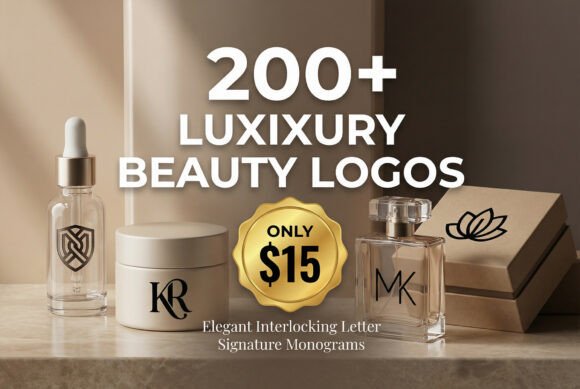 Download Luxury Interlocking Letter Beauty Logo - Beauty logo Collection