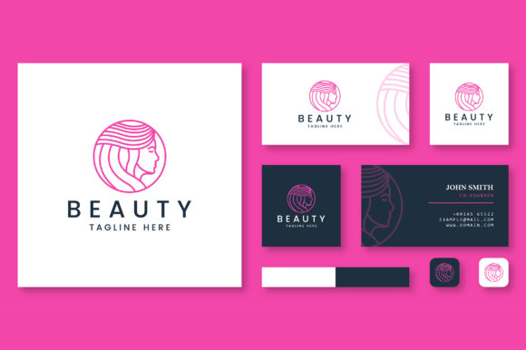 Download Minimalist Beauty Logo and Business Card - Beauty logo Collection