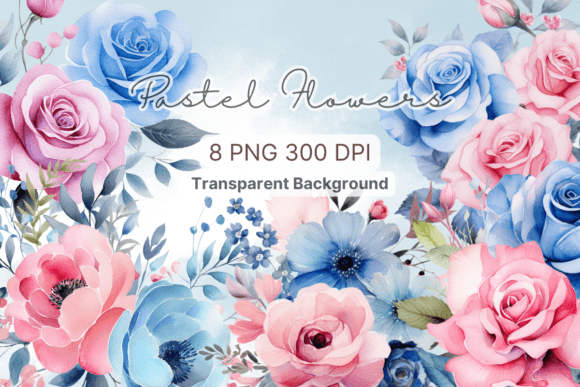 Download Watercolor Floral Clipart, Botanical PNG - Floral Collection