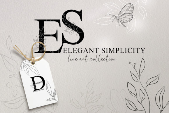 Download Hand Drawn Floral Line Art Collection - Floral Collection