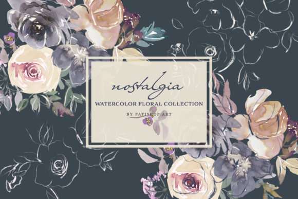 Download Autumn Watercolor Floral Clipart Set - Floral Collection