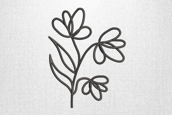 Download Minimal Floral Outline - Floral Collection