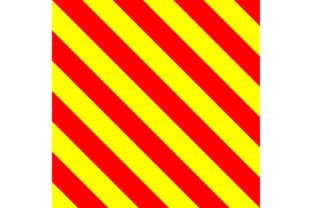Download Cross Strips Pattern (Red and Yellow) - Strips Collection